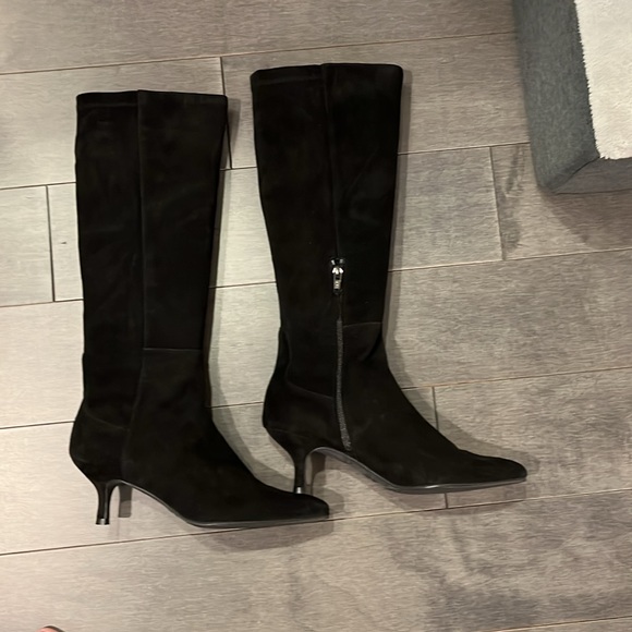 Stuart Weitzman Kitten Heels Boots - Picture 5 of 7